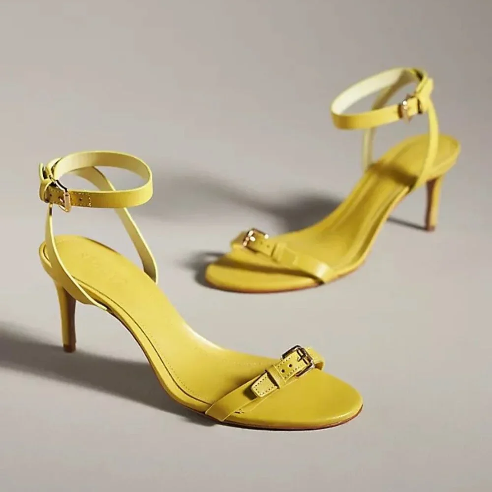 Schutz Aurora Mid Stiletto Heels - Picture 8 of 16